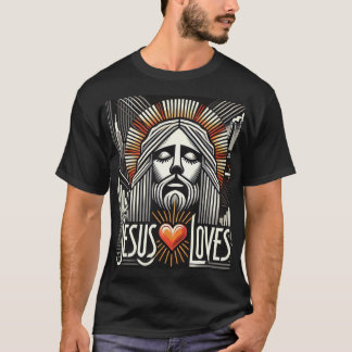 T-shirt Jésus aime