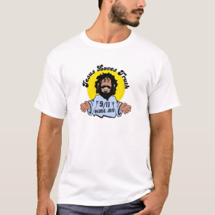 T-shirt Jésus aime la vérité 9-11 Complot interne Drôle