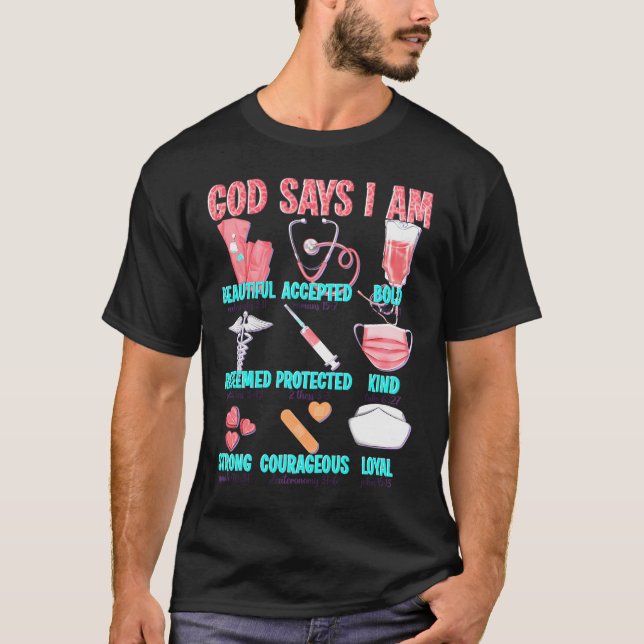 T-shirt Jésus Aime L'Enfer De Moi (Devant)