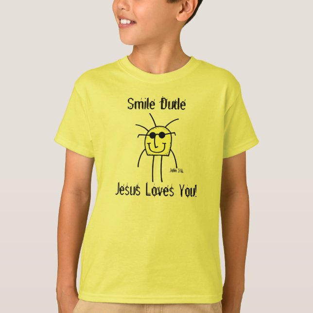 T-shirt Jésus aime Vous Customisez (Devant)