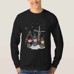 T-shirt Jésus amour Jesus Faith Hope Love Snowman