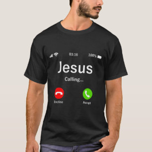 T-shirt Jésus Appelle - Chemise T Chrétienne T