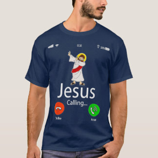 T-shirt Jésus Appelle Un Cadeau De Noël