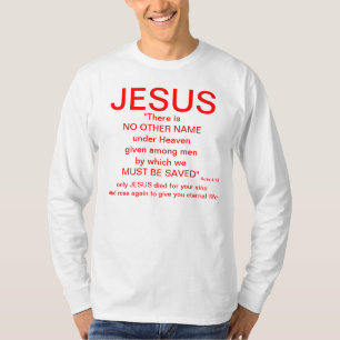 T-shirt Jésus aucun autre nom