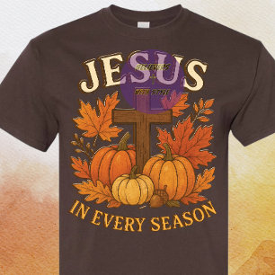 T-shirt Jésus - Automne - Chrétien
