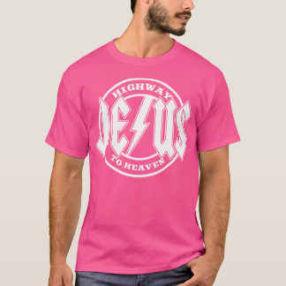 T-shirt Jésus Autoroute Vers Le Ciel Religion Christian
