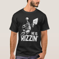 Jésus Basketball Il Est Drôle Rizzin' Chrétien