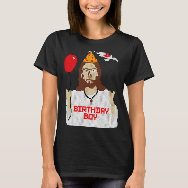 T-shirt Jesus Birthday Boy Christmas Essential T Shirt  (Devant)