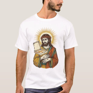 T-shirt Jésus Boîte de Pizza Vide Frigo Trahison Humour Al