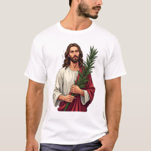 T-shirt Jesus Branche d'Olivier Vintage Tee Gravé 2