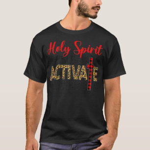 T-shirt Jésus Chrétiens Saint-Esprit Activer moi religie