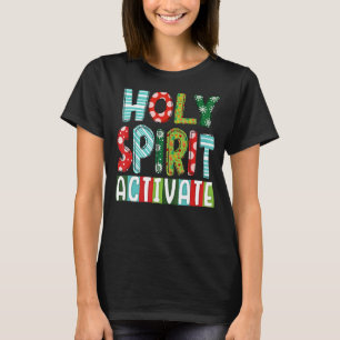 T-shirt Jésus Chrétiens Saint-Esprit Activer moi religieux