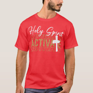 T-shirt Jésus Chrétiens Saint-Esprit Activer moi religieux