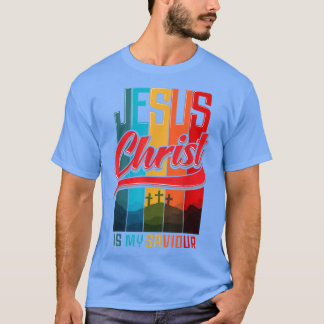 T-shirt Jésus Christ est mon Sauveur pour les Femmes chrét