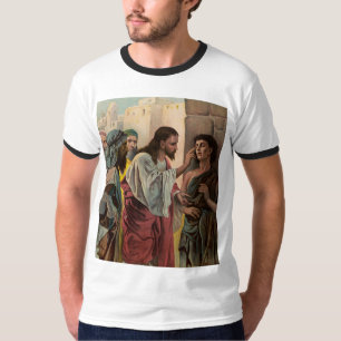 T-shirt Jésus-Christ guérissant l'aveugle