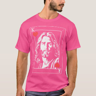 T-shirt Jésus Christ - Jésus Roi Des Coeurs