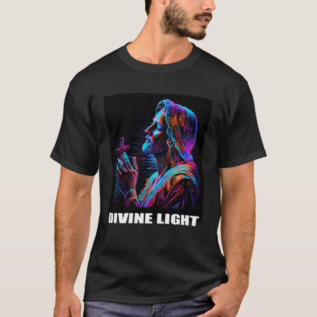 T-shirt Jésus-Christ Lumière Divine (Devant)