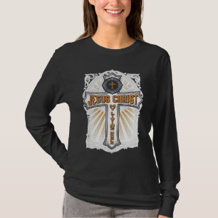 T-shirt Jésus-Christ Mon Espoir Vivant Croix Vintage