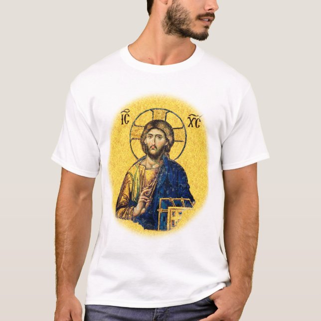 T-shirt Jesus Christ Pantocrator (Devant)