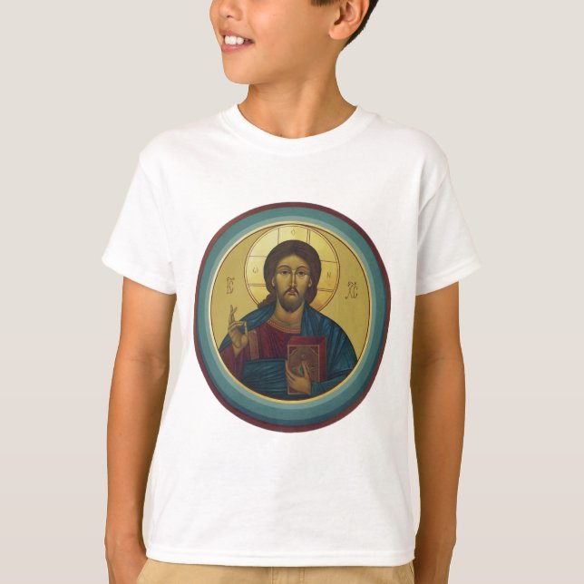 T-shirt Jésus-Christ Pantocrator  (Devant)