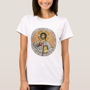 T-shirt Jésus-Christ Pantocrator Art iconographique byzant