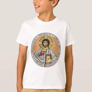 T-shirt Jésus-Christ Pantocrator Art iconographique byzant