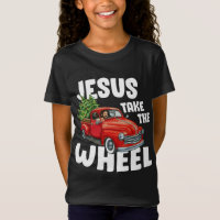 Jésus Christ Prenez La Roue Camion Rouge Noël Ch