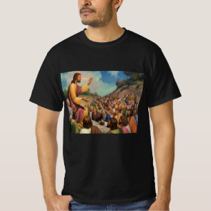 T-shirt Jésus-Christ Sermon sur la montagne, Religion Vint