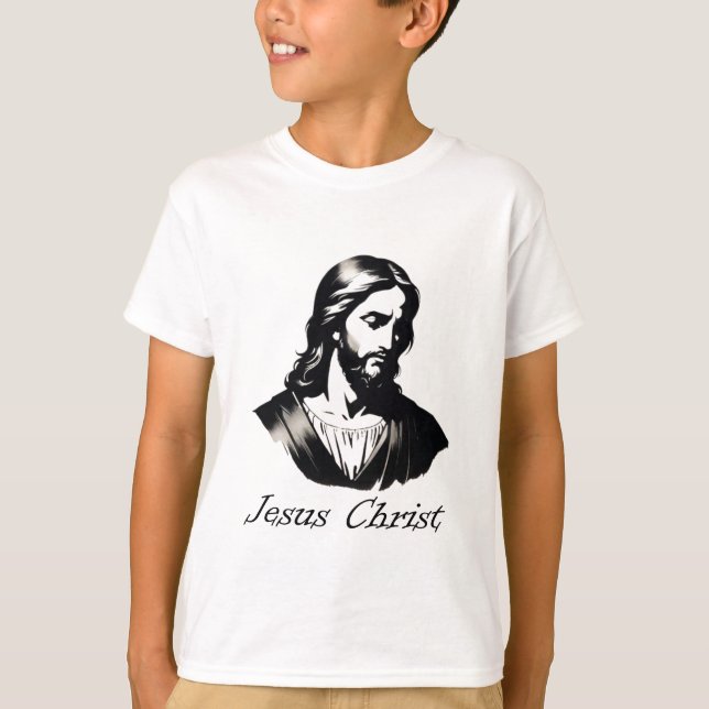 T-shirt Jésus Christ Silhouette 1 (Devant)