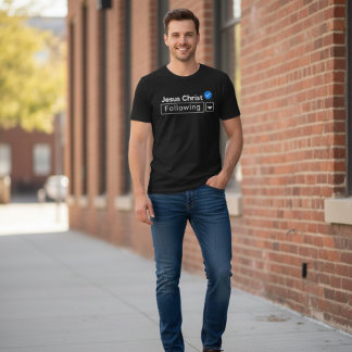 T-shirt Jésus Christ suivant la foi biblique chrétienne
