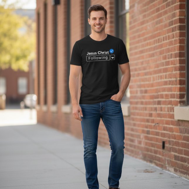 T-shirt Jésus Christ suivant la foi biblique chrétienne (Créateur téléchargé)