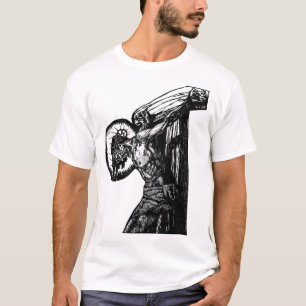T-shirt Jésus Christ sur la Croix Art chrétien Religieux