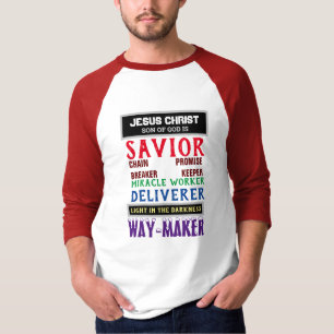 T-SHIRT JESUS CHRIST WAKER CHRISTIAN