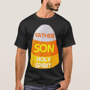 T-shirt Jesus Christian Candy Corn Halloween