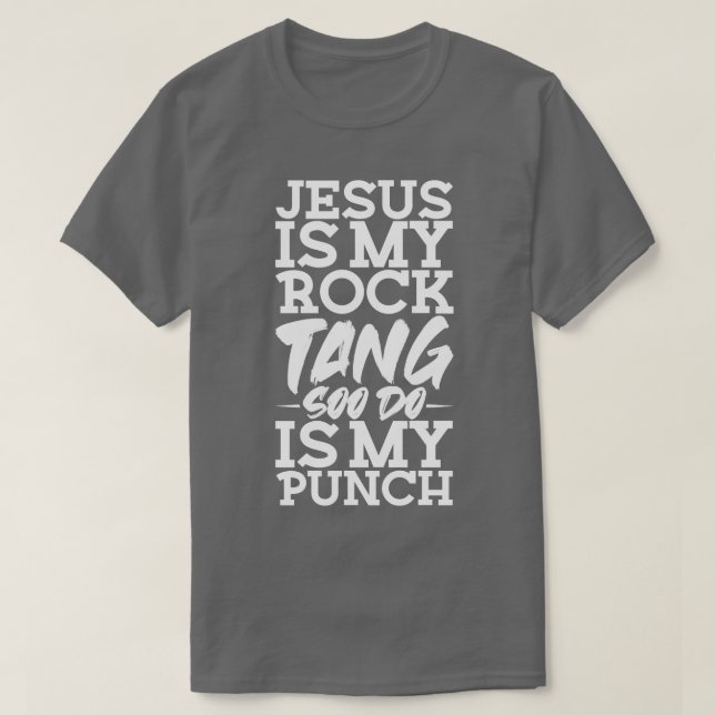 T-shirt Jesus Christian Tang Soo Do (Design devant)
