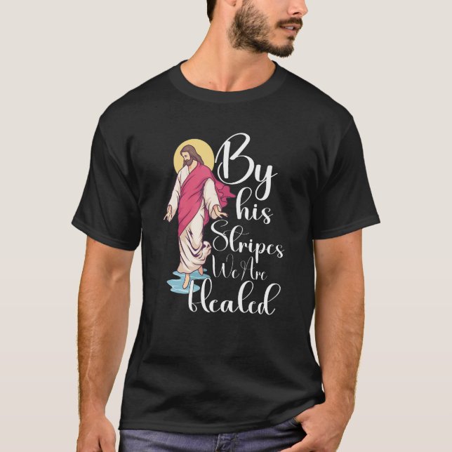 T-shirt Jésus christianisme Dieu prier Pasteur (Devant)