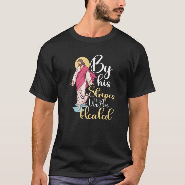 T-shirt Jésus christianisme Dieu prier Pasteur 1 (Devant)
