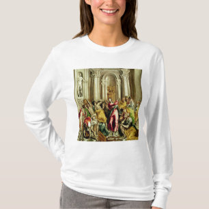 T-shirt Jésus conduisant les négociants par le temple