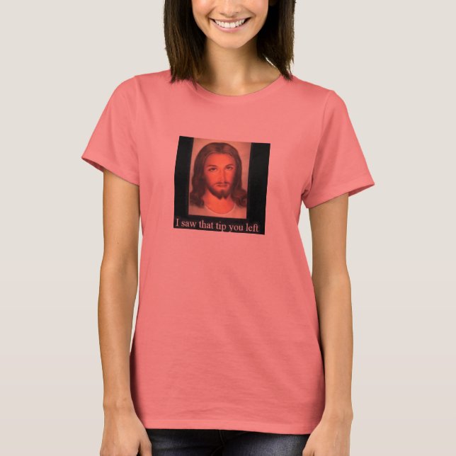T-shirt Jésus conseils 20% (Devant)