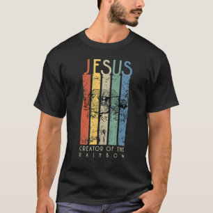 T-shirt Jésus, Créateur Du Noé Arc-En-Ciel Et De L'Arche