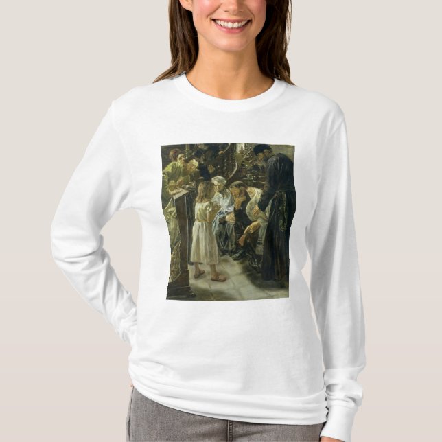 T-shirt Jésus de douze ans dans le temple, 1879 (Devant)