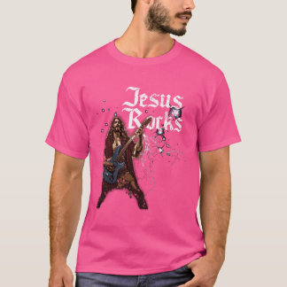 T-shirt Jésus déchire rétro