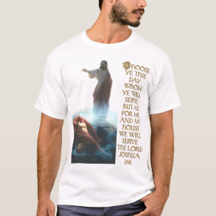 T-shirt Jésus défaisant le 24h15 de Satan et de Joshua