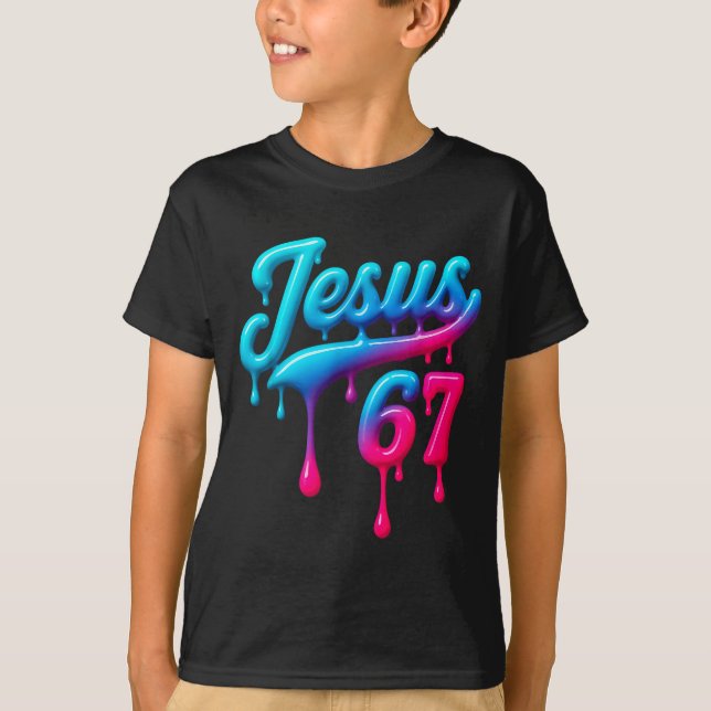 T-shirt Jesus Drip  (Devant)