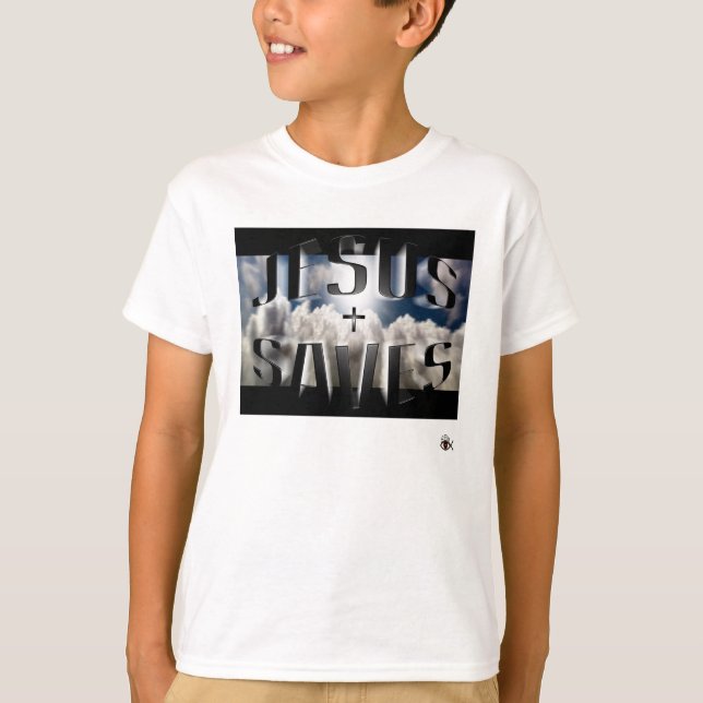 T-shirt Jésus économise (Devant)