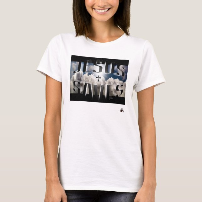 T-shirt Jésus économise (Devant)