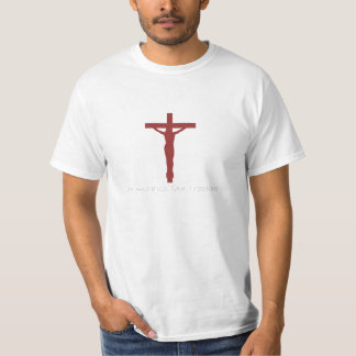 T-shirt Jésus emblématique sur la croix Son Sacrifice Notr