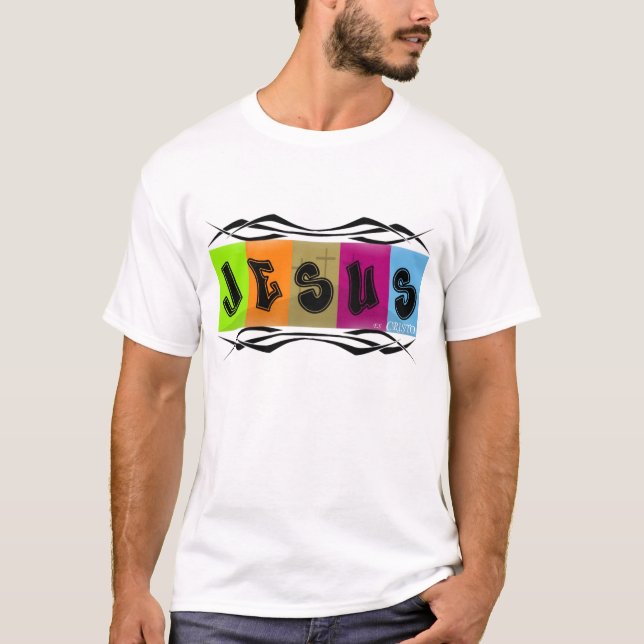 T-SHIRT JÉSUS ES CRISTO-3 (Devant)