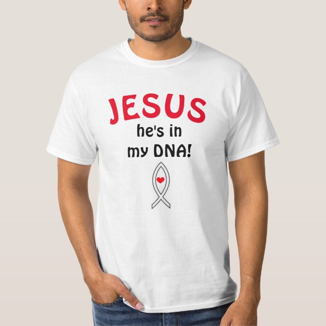 T-shirt Jésus est à part de moi (Devant)