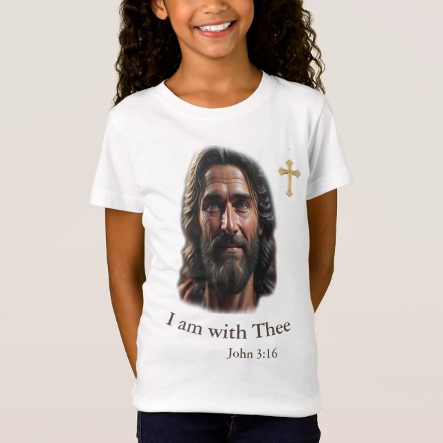T-Shirt Jésus est avec toi (Devant)